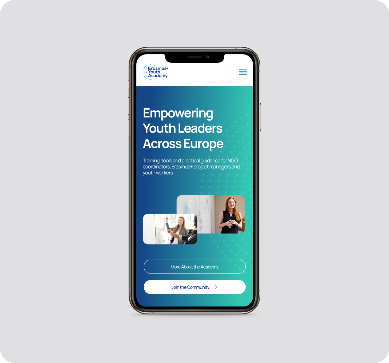 Graphic depicting a mountain peak at sunset cropped in a circle with the words RANGE CRAZY above and below.